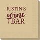 Corkscrew Wine Bar Napkins Image 2 of 2